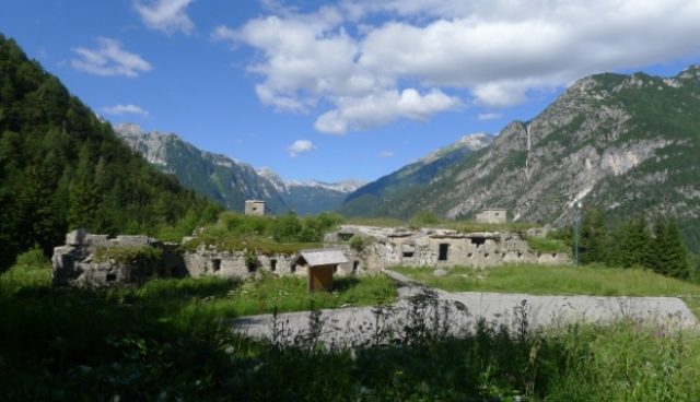Pevnost Predil jako pozůstatek bojů 1. světové války. Foto: Pavla Popelářová, Jenprocetovatele.cz