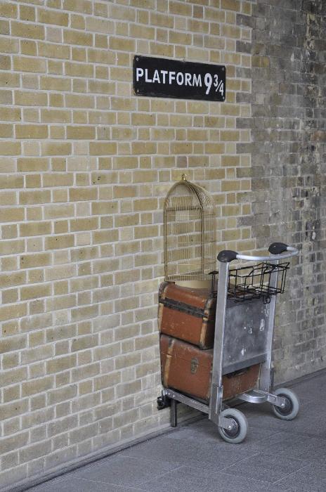 Nástupiště 9 ¾. Foto: Eva Chytková, JenProcestovatele.cz