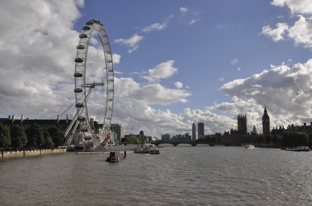 London Eye jako oko Moodyho. Foto: Eva Chytková, Jen ProCestovatele.cz