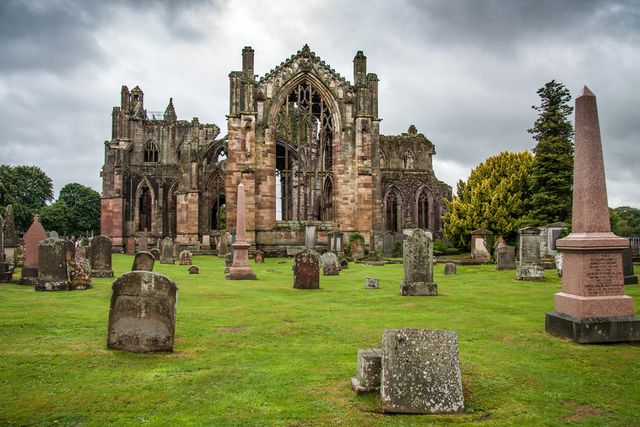 Melrose Abbey, Zdroj: Shutterstock.com