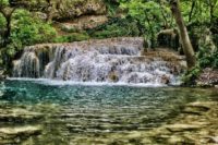 Bulharsko Krushuna Vodopád