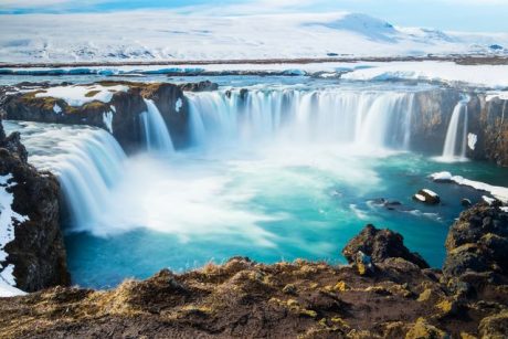 Vodopád Godafoss, Island