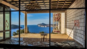 Hotel Belvedere-Dubrovnik-Chorvatsko, opuštěné hotely