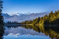 Lake Matheson, Nový Zéland