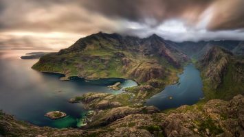 Skotsko, jezero Loch Coruisk