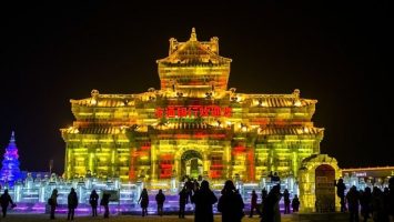 Ledový festival Harbin