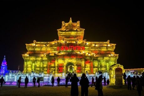 Ledový festival Harbin