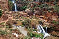 Maroko, vodopády Uzud