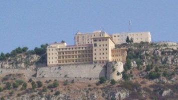 Prázdný hotel Sciacca Itálie