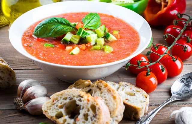Polévka Gazpacho