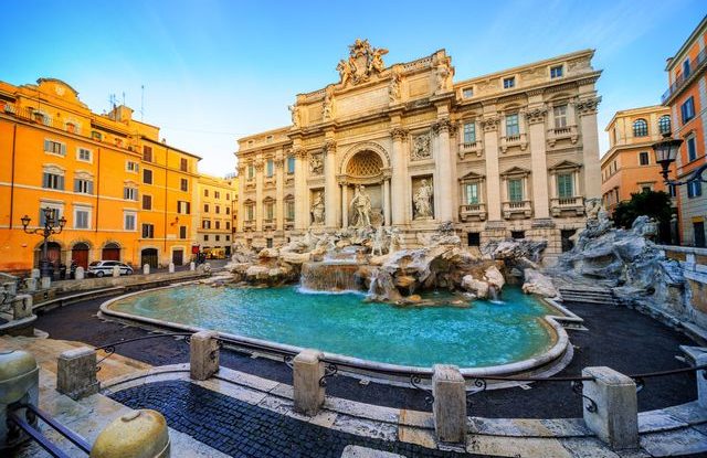 Řím, fontana di trevi