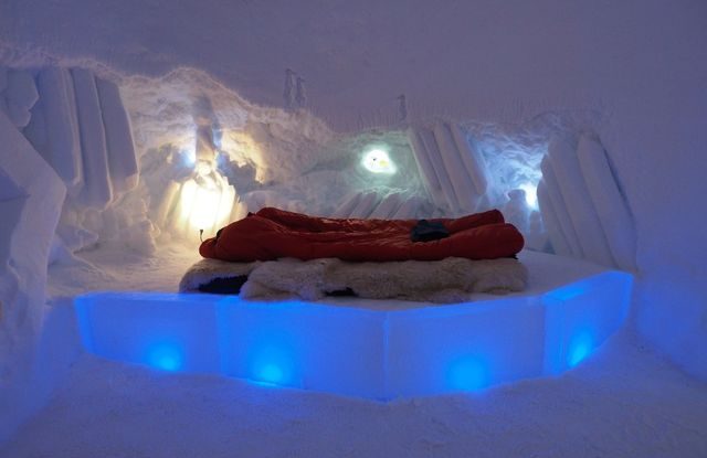 Iglú hotel Davos