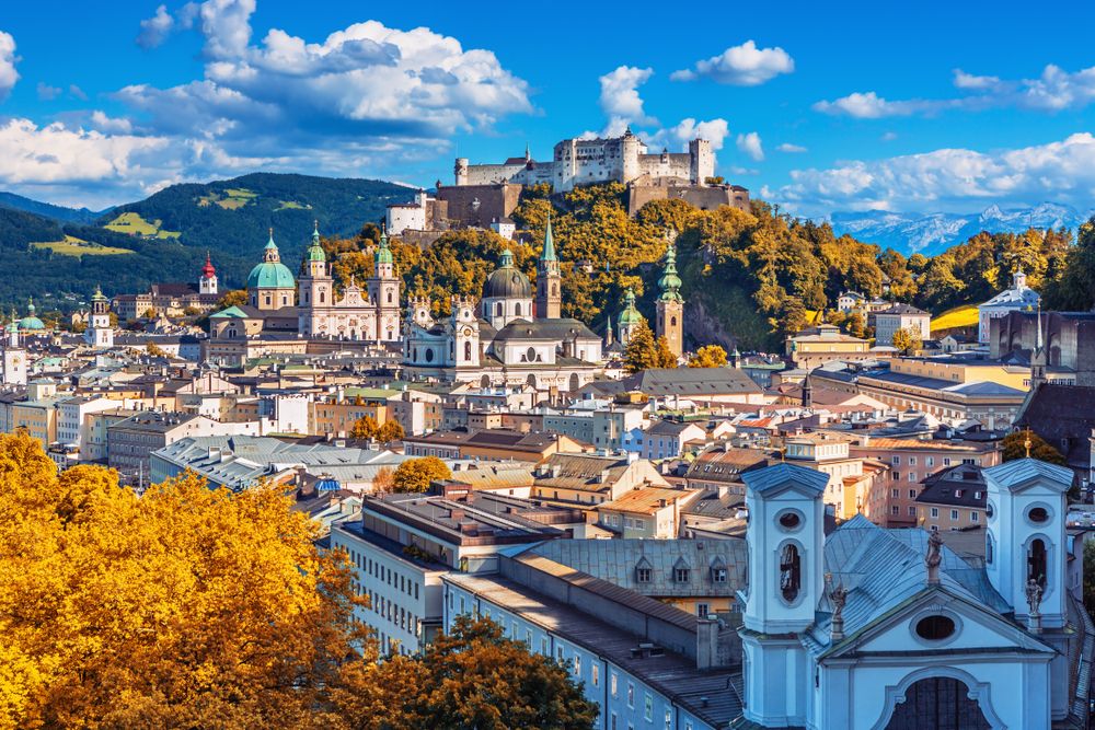 Salzburg není jen Mozartovo rodiště. Najdete v něm hned dva honosné