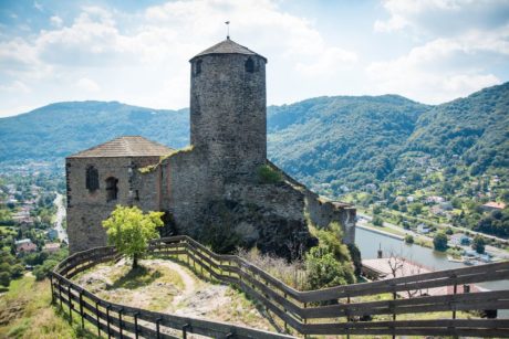 Hrad Střekov v Ústí nad Labem