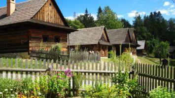 skanzen Valašské muzeum v přírodě v Rožnově pod Radhoštěm