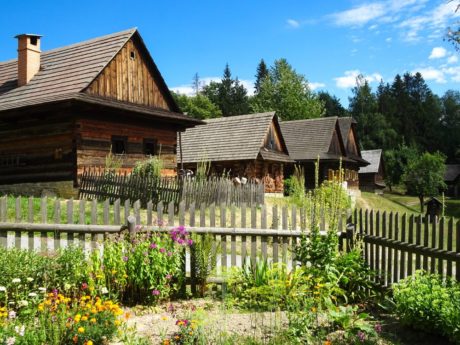 skanzen Valašské muzeum v přírodě v Rožnově pod Radhoštěm