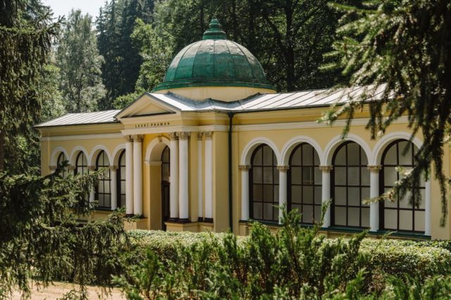 Mariánské lázně Budova lesního pramene
