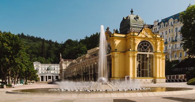 Mariánské Lázně Zpívající fontána