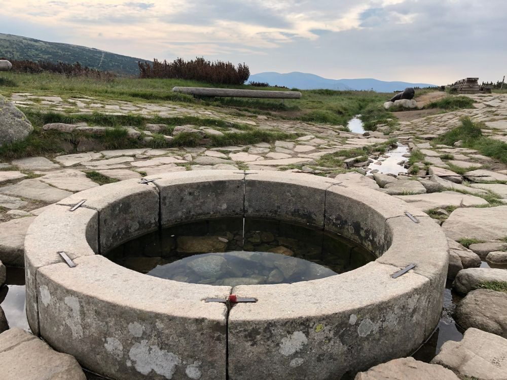 Pramen Labe Krkonoše