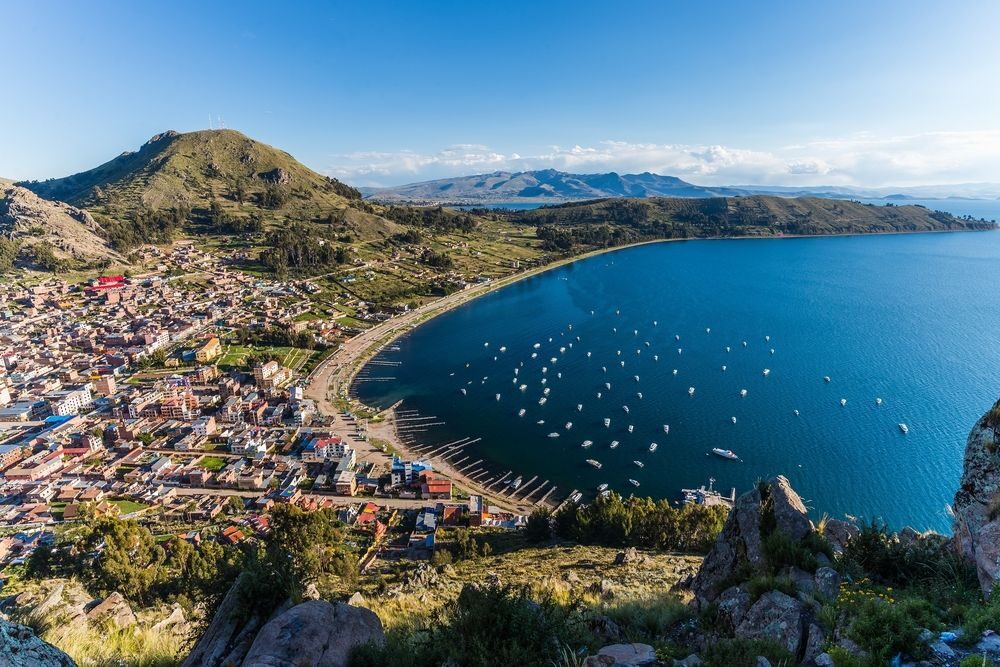 Jezero Titicaca a Copagabana