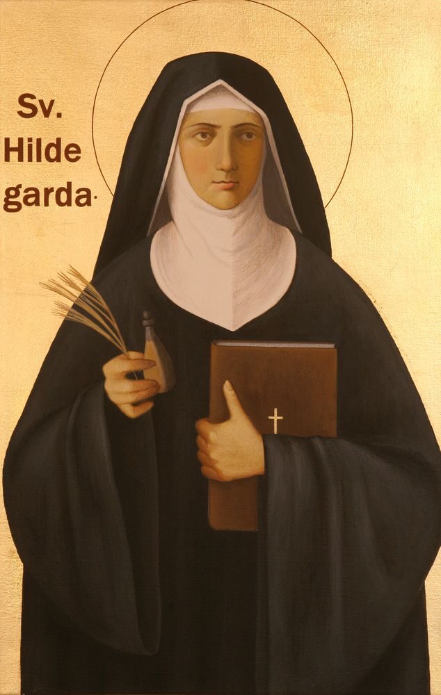 Svatá Hildegarda z Bingenu