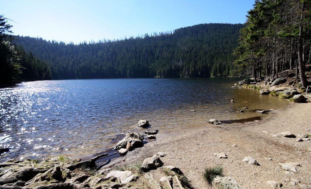 Čertovo jezero na Šumavě