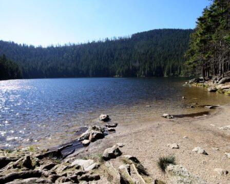 Čertovo jezero na Šumavě