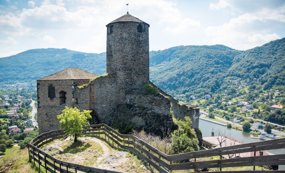 Hrad Střekov v Ústí nad Labem