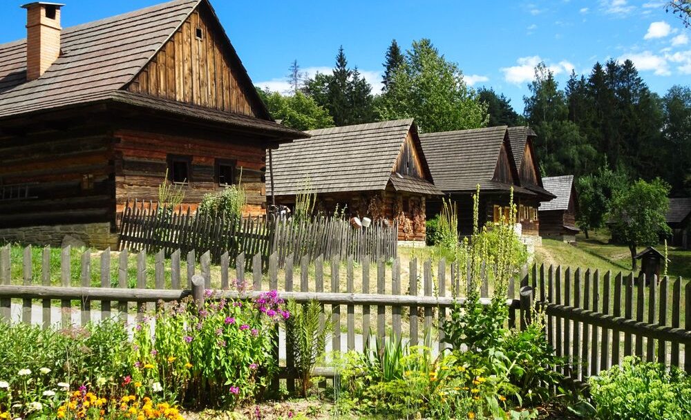 skanzen Valašské muzeum v přírodě v Rožnově pod Radhoštěm