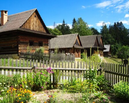 skanzen Valašské muzeum v přírodě v Rožnově pod Radhoštěm