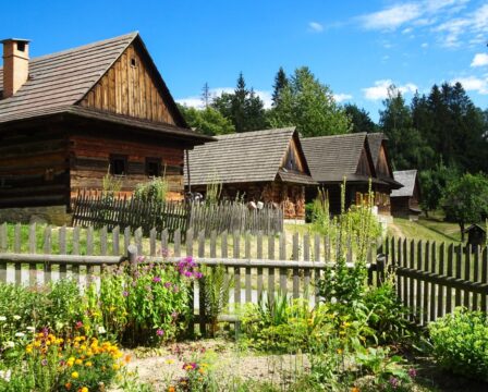 skanzen Valašské muzeum v přírodě v Rožnově pod Radhoštěm