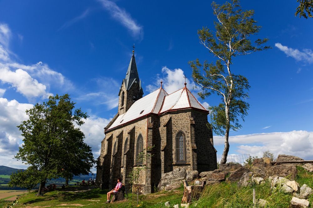 Kostel v obci Žulová