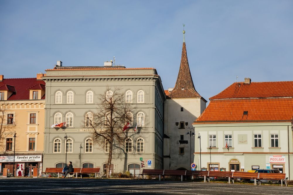Město Slaný Velvarská brána
