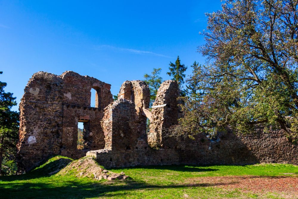zřícenina hradu Žumberk u Chrudimi