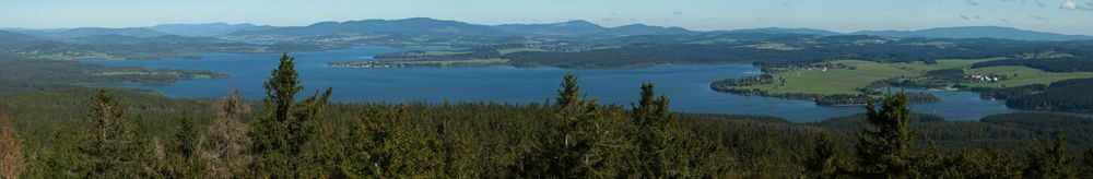 Lipno výhled z Vítkův Hrádek