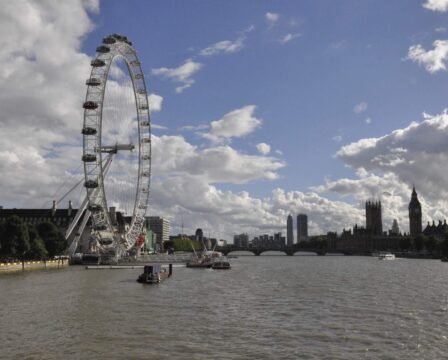 LOndon Eye jako oko Moodyho. Foto: Eva Chytková, Jen ProCestovatele.cz