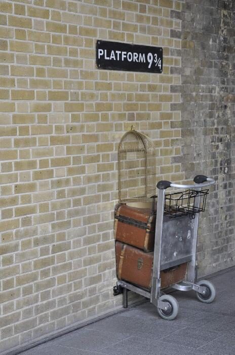 Nástupiště 9 a 3/4. Foto: Eva Chytková, JenProcestovatele.cz