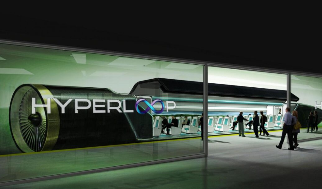 hyperloop cestování rychlovlak