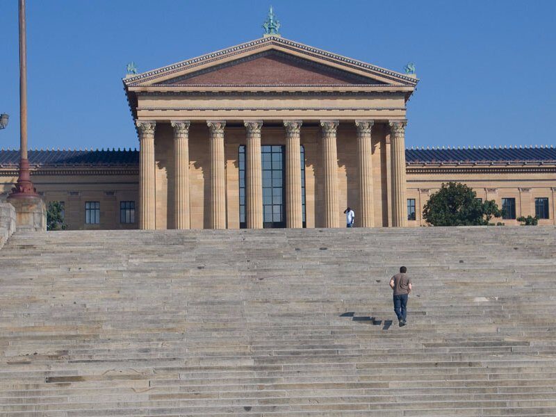 Kde se natáčel Rocky, Philadelphia museum of Art