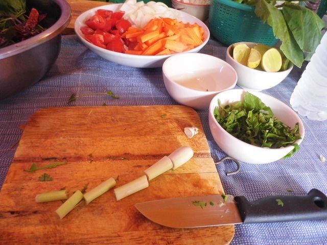 Kurz vaření v Thajsku Lemongrass