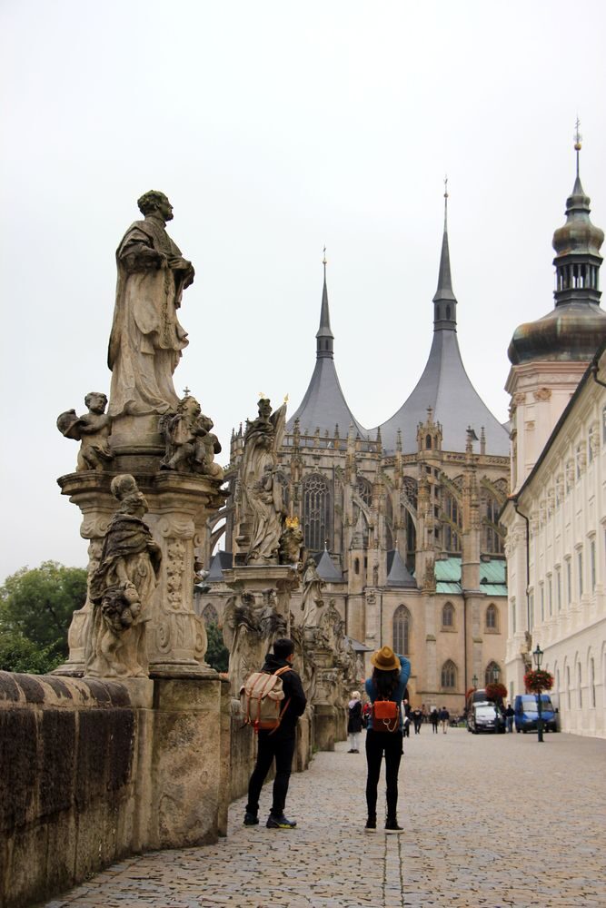 Chrám sv. Barbora a Jezuitská kolej čili Galerie Středočeského kraje