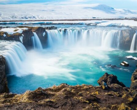 Vodopád Godafoss, Island