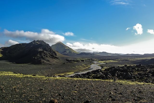 Vulkán Maelifell, Island