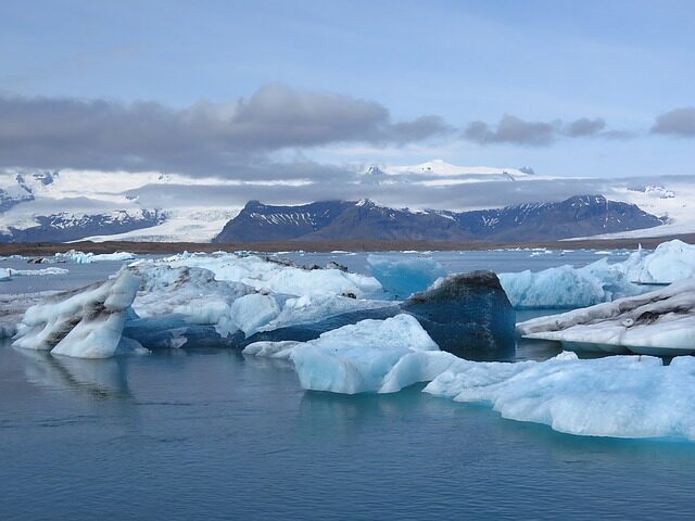 Ledovec Vatnajökull, Island