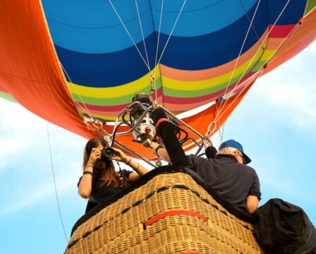 Let balonem, zážitkové lety, vyhlídkové lety