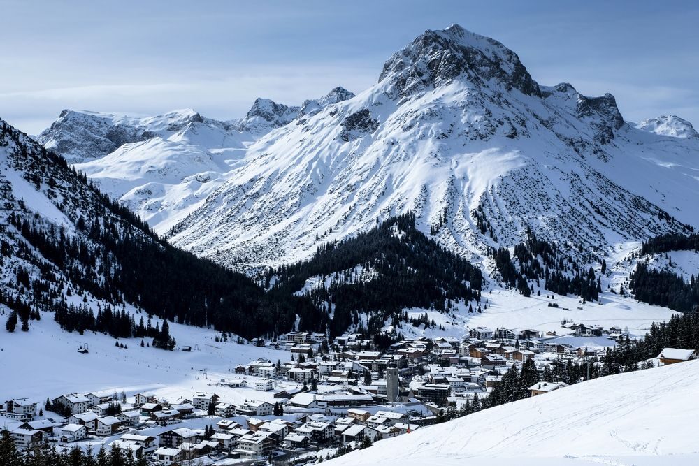 Arlberg Rakouské lyžařské středisko