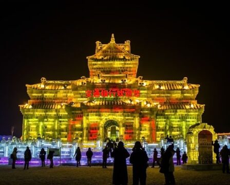 Ledový festival Harbin