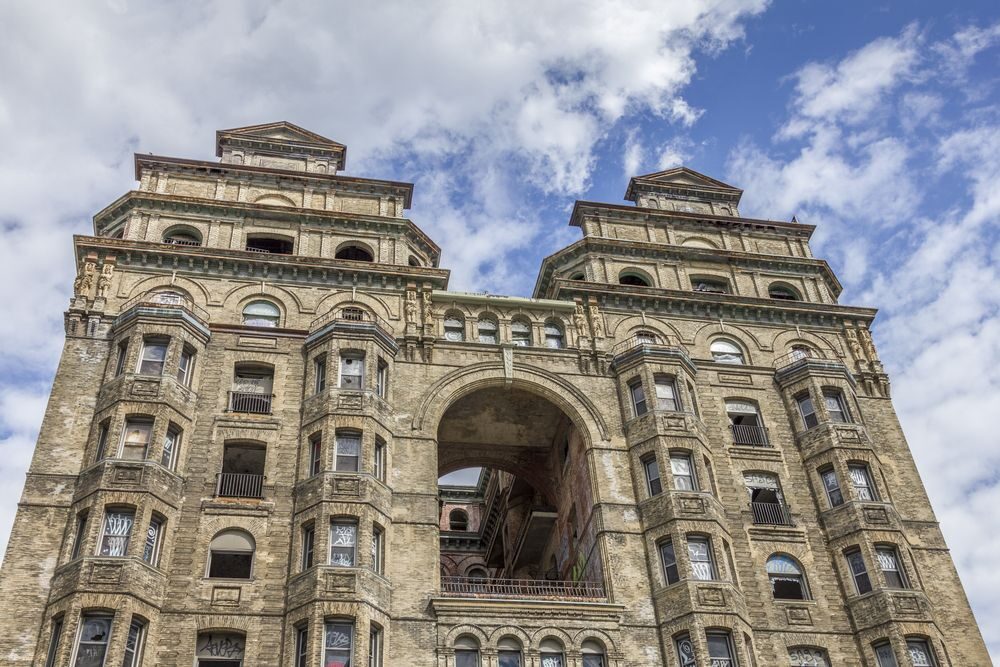 Hotel Lorraine, Filadelfie, opuštěné hotely