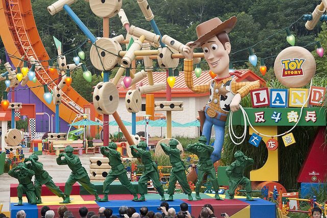 Nová atrakce v Disney Worldu - Toy Story Land