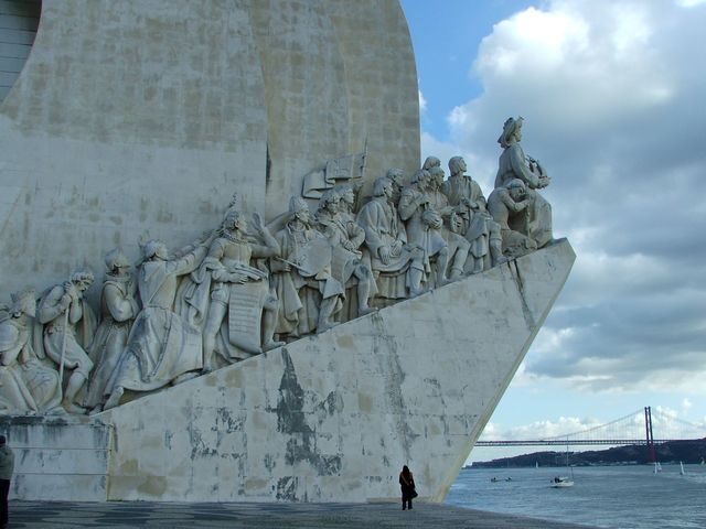 FOTO: Portugalský památník objevitelům